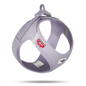 Szelki bezuciskowe dla psa kamizelka Clasp Air Mesh Curli Lilac - liliowy