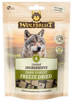 Wolfsblut Dog Limited Ingredients Freeze Dried Dark Forest 40 g – liofilizowane przysmaki dla psa z królikiem