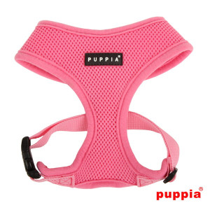 szelki dla psa lub kota PUPPIA soft różowe