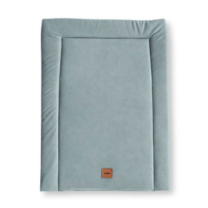 Miękki przewijak na komodę Velvet PREMIUM BABY BLUE szałwia