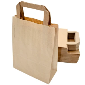 Torby torebki papierowe szare 180x90x230 250szt.