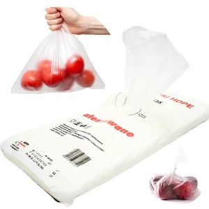 Woreczki torebki foliowe HDPE 10/4/27 do żywności - 800 sztuk