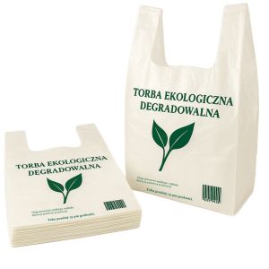Torby foliowe ekologiczne 30×55 cm - 200 sztuk