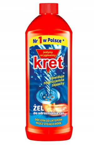 KRET żel do udrażniania rur 500ml