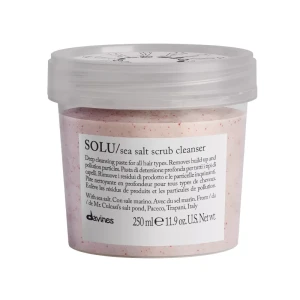 Essential Haircare Solu Sea Salt Scrub Cleanser Oczyszczająca Pasta Do Włosów i Skóry Głowy 250 ml Davines