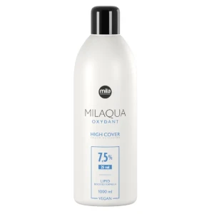 Mila Professional Milaqua oksydant 7,5% High Cover 1000ml – lipidowa formuła, krycie siwizny