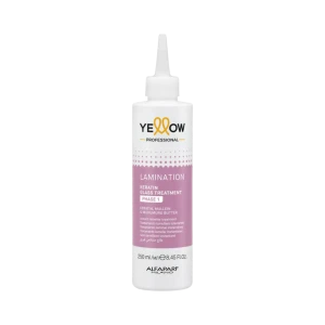 Yellow Keratin Glass Faza 1 laminacja wygładzająca 250 ml