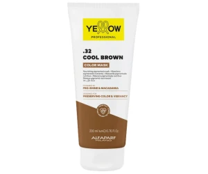 Yellow Color Care maska pigmentowa chłodny brąz 200 ml