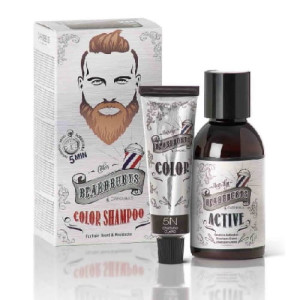 Beardburys Szampon Koloryzujący 5N Jasny Brąz