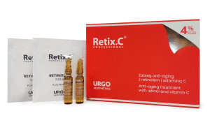Retix C retinol 4% - zestaw profesjonalny 5x2ml + 5x4g