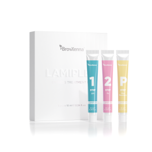 BrowXenna Lami Plex Zestaw do ekspresowego laminowania brwi i rzęs 3x10ml