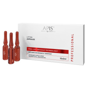 APIS PRO-LIFT SPICULE TECHNOLOGY Liftingujące ampułki z DMAE i biomimetyczną konotoksyną 10x3ml