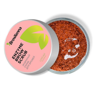 BrowXenna Enzymatyczny peeling do brwi 50g