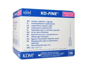 KD-FINE BLUNT igły do pobierania leków 18G 1,2 x 40 mm 100szt