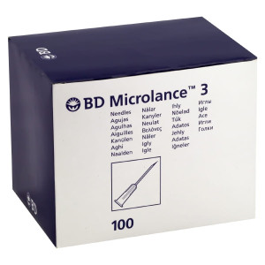 Igła iniekcyjna BD Microlance 23G, 06x25mm 100szt