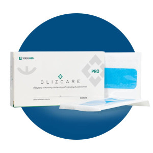 BLIZCARE PRO silikonowy plaster KOTWICA 1szt