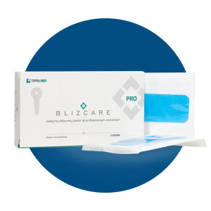 BLIZCARE PRO silikonowy plaster w kształcie LIZAKA 1szt
