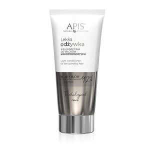 APIS Lekka odżywka pielęgnacyjna do włosów niskoporowatych 200ml
