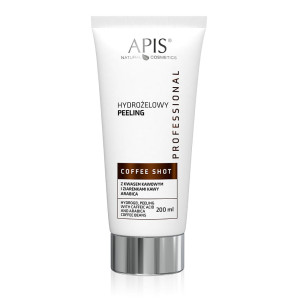 APIS Coffee Shot Hydrożelowy peeling z kwasem kawowym i ziarenkami kawy arabica 200ml