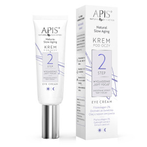 APIS Natural Slow Aging STEP 2 krem pod oczy wygładzenie SOFT FOCUS 15ml
