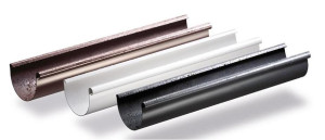 Rynna dachowa PVC 75mm - 3mb GAMRAT