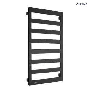 OLTENS BENK grzejnik łazienkowy 91x50cm, 350W, czarny mat