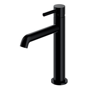 OMNIRES Y bateria umywalkowa stojąca, 23cm, czarny półmat