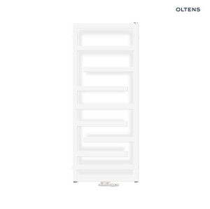 OLTENS FLAMMA grzejnik łazienkowy 121x50cm, 473W, biały