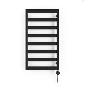 OLTENS BENK (e) grzejnik łazienkowy elektryczny 91x50cm, 400W, czarny mat