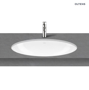 OLTENS GAPA umywalka podblatowa z powłoką Smart Clean, 61x41cm, biała