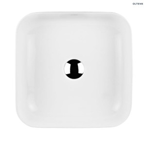 OLTENS HADSEL umywalka nablatowa z powłoką Smart Clean 38,5cm, biała