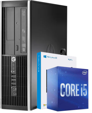 Počítač HP Compaq PRO 6300 s procesorem Intel Core i5-3470, 16 GB paměti DDR3, 240 GB SSD a Windows 10 Home, třída B