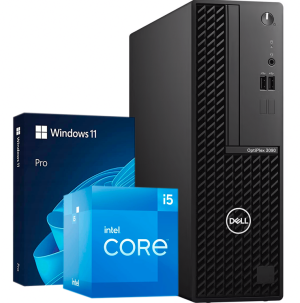 Počítač Dell 3090 SFF s procesorem Intel Core i5-10600, 16 GB paměti DDR4, 256 GB NVMe, Windows 11 Pro, třída A-