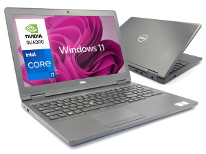 Dell Precision 3530 i7-8750H, QUADRO, 16 GB, 512 SSD, Windows 11, FHD
