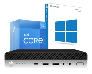 Mini počítač HP 600 G3 i5-7500T 16/256 GB NVMe Win10P WiFi, třída A, poškozený USB!