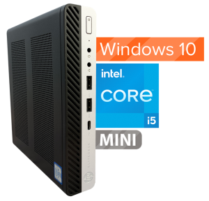 Mini Komputer HP 800 G3 i5-6500 16GB DDR4 256GB NVMe Win10H Třída A