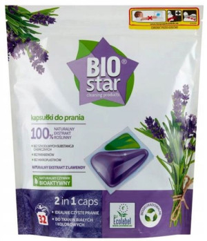Kapsułki do prania BioStar 736 g (32 sztuki)