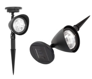 Lampa solarna reflektor ogrodowy
