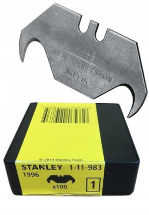 Stanley Ostrza Hakowe Haczykowe 1996 100szt 11-983