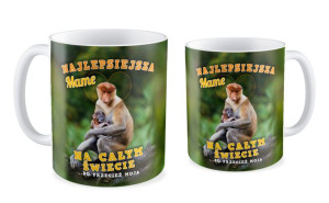 Kubek z nosaczem Najlepsza Mame