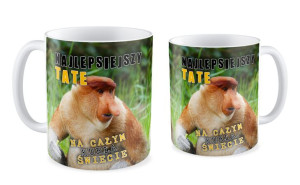 Kubek z nosaczem Najlepszy Tate