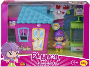 Pinypon City Różowy Domek + Laleczka 7cm Epee 16617