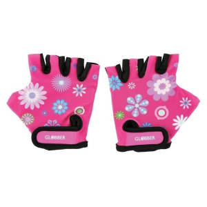Rękawiczki dziecięce Globber 528-110 Flowers Pink