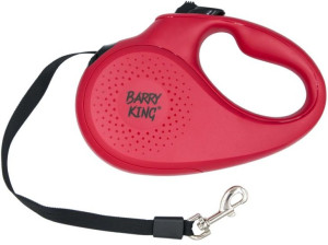 Barry King 17060 Smycz auto XS tape 3m czerwona