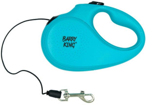 Barry King 17125 Smycz auto M cord 5m turkusowa