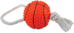 ZOLUX 480779 Zabawka Piłka koszykówka+ sznur 11cm