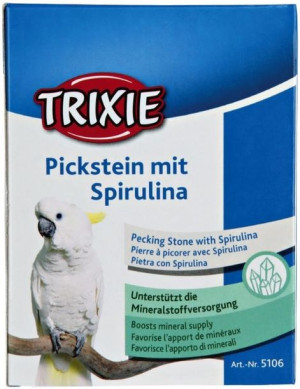 Trixie 5106 Wapienka dla papug z wodorostami