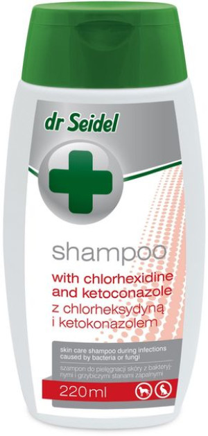 Seidel 1247 Szampon chlorheks ketokonazol 220ml