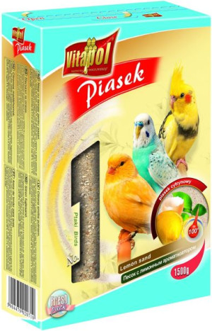 ZVP-2071 VITAPOL Piasek dla ptaków 1,5kg cytrynowy