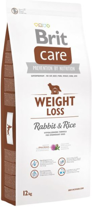Brit Care N Weight Loss Rabbit&Rice 12kg